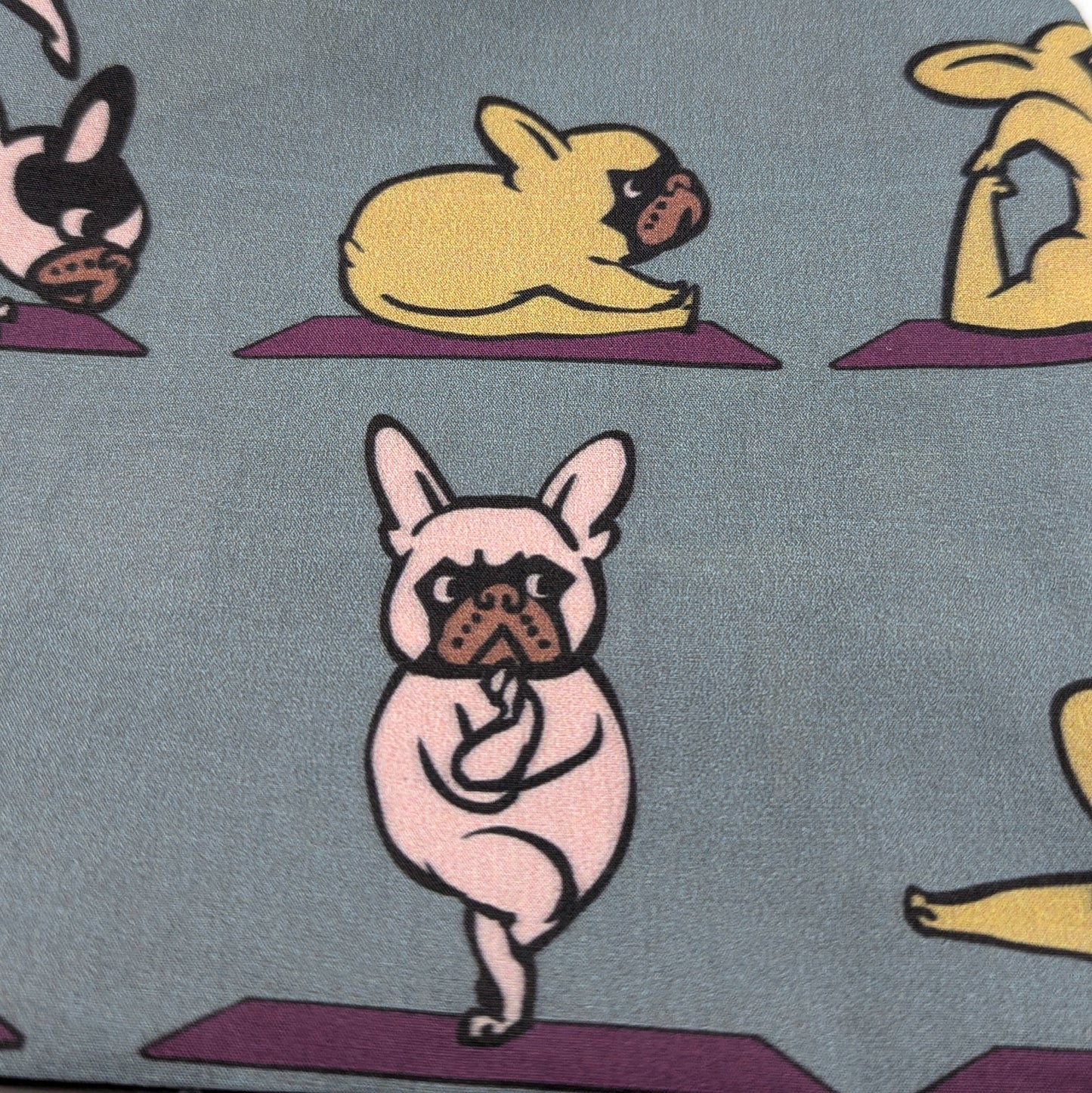 French Bulldog Yoga