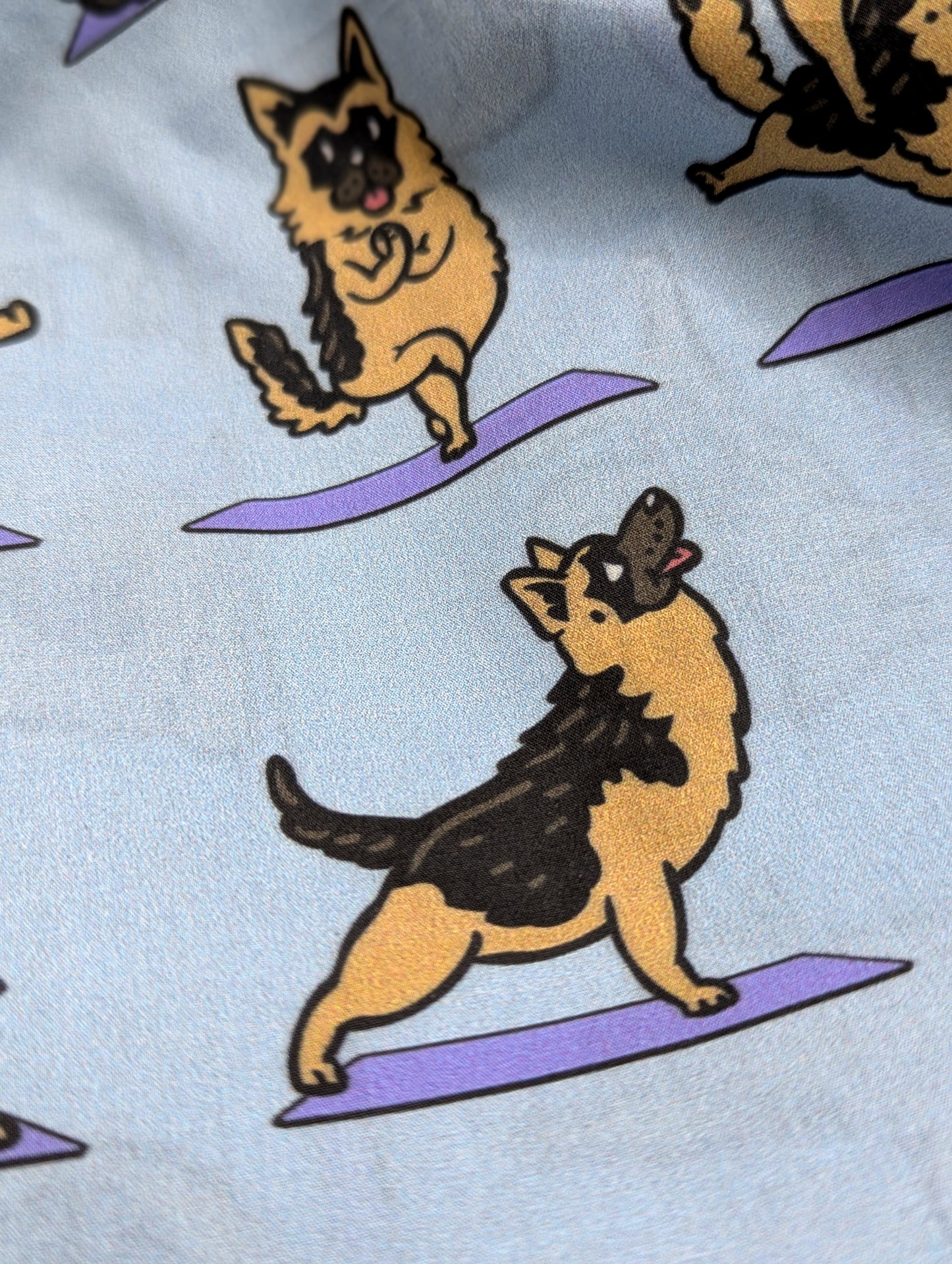German Shepherd Yoga Bandana