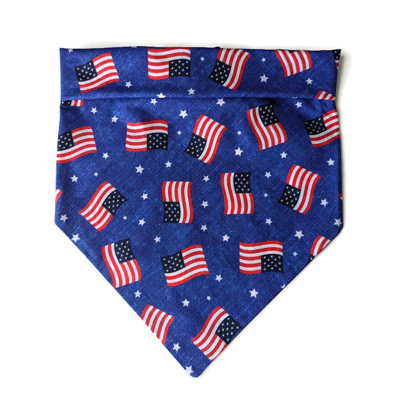 2 Bandana Bundle Pack - Trump and American Flag