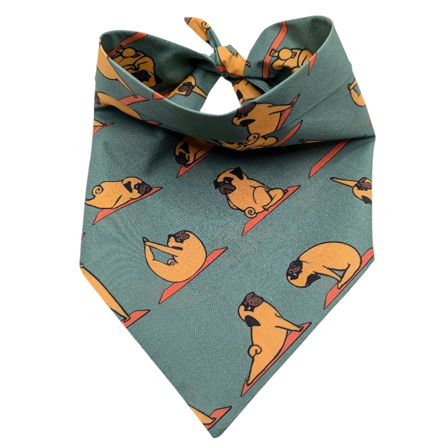 Pug Yoga Bandana