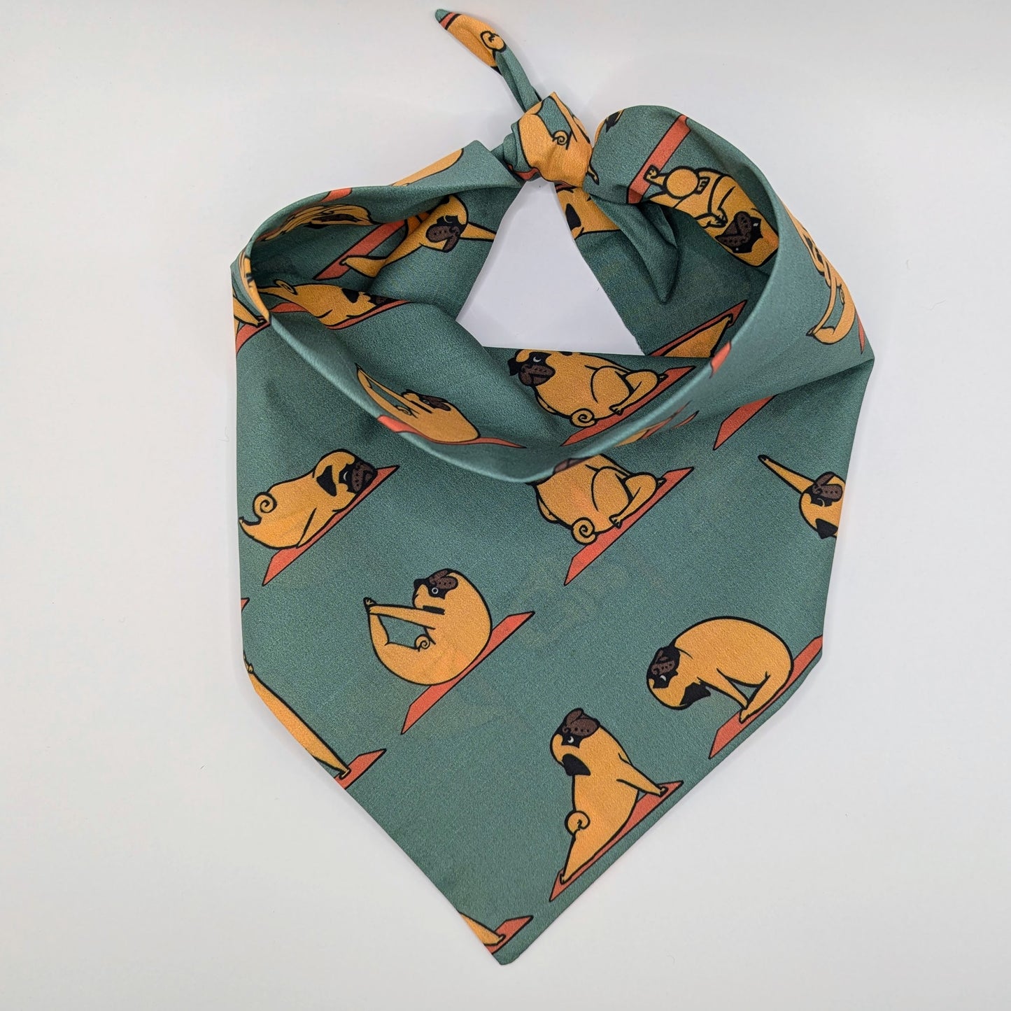 Pug Yoga Bandana