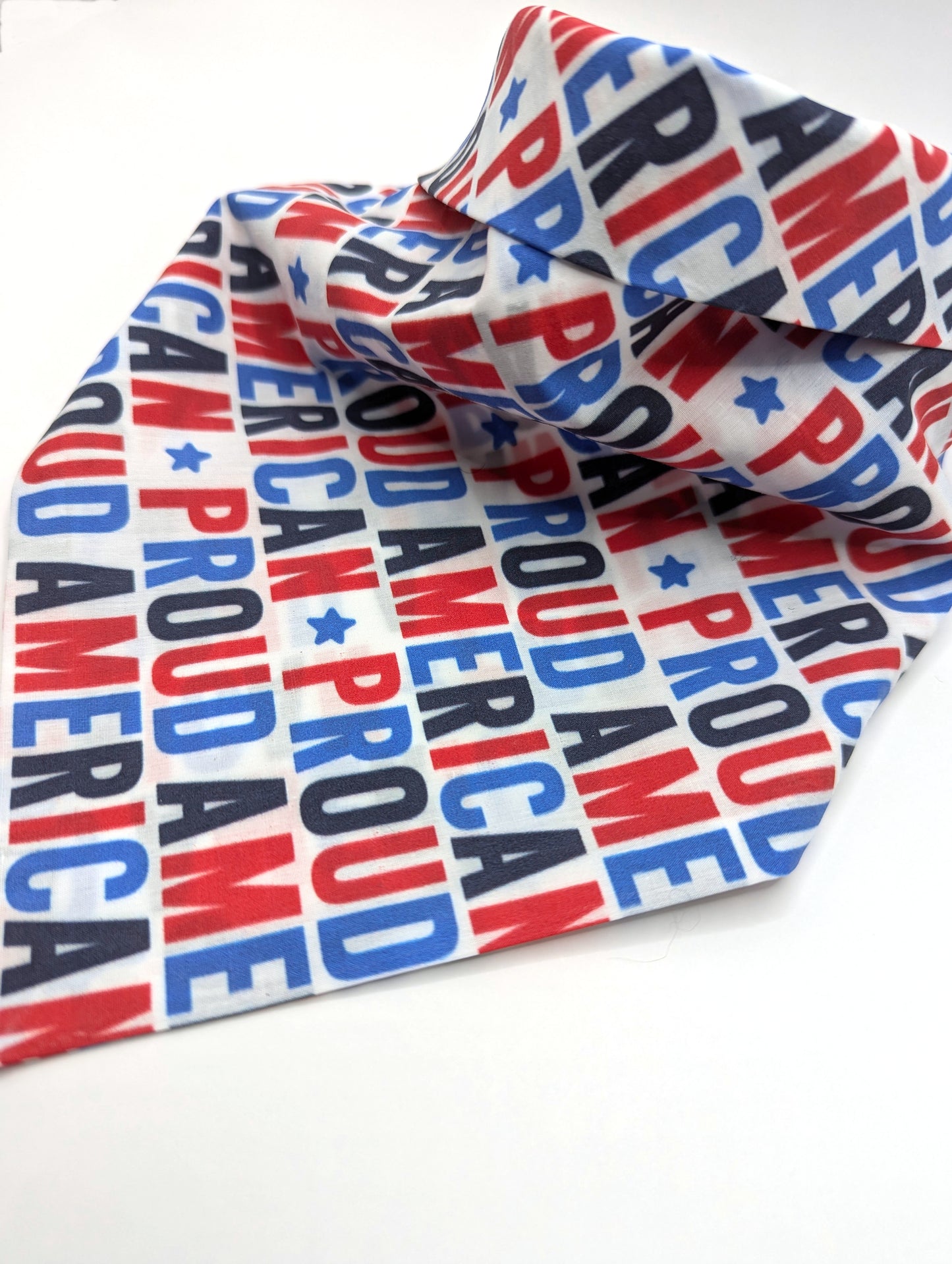 Proud American Patriotic Dog Bandana