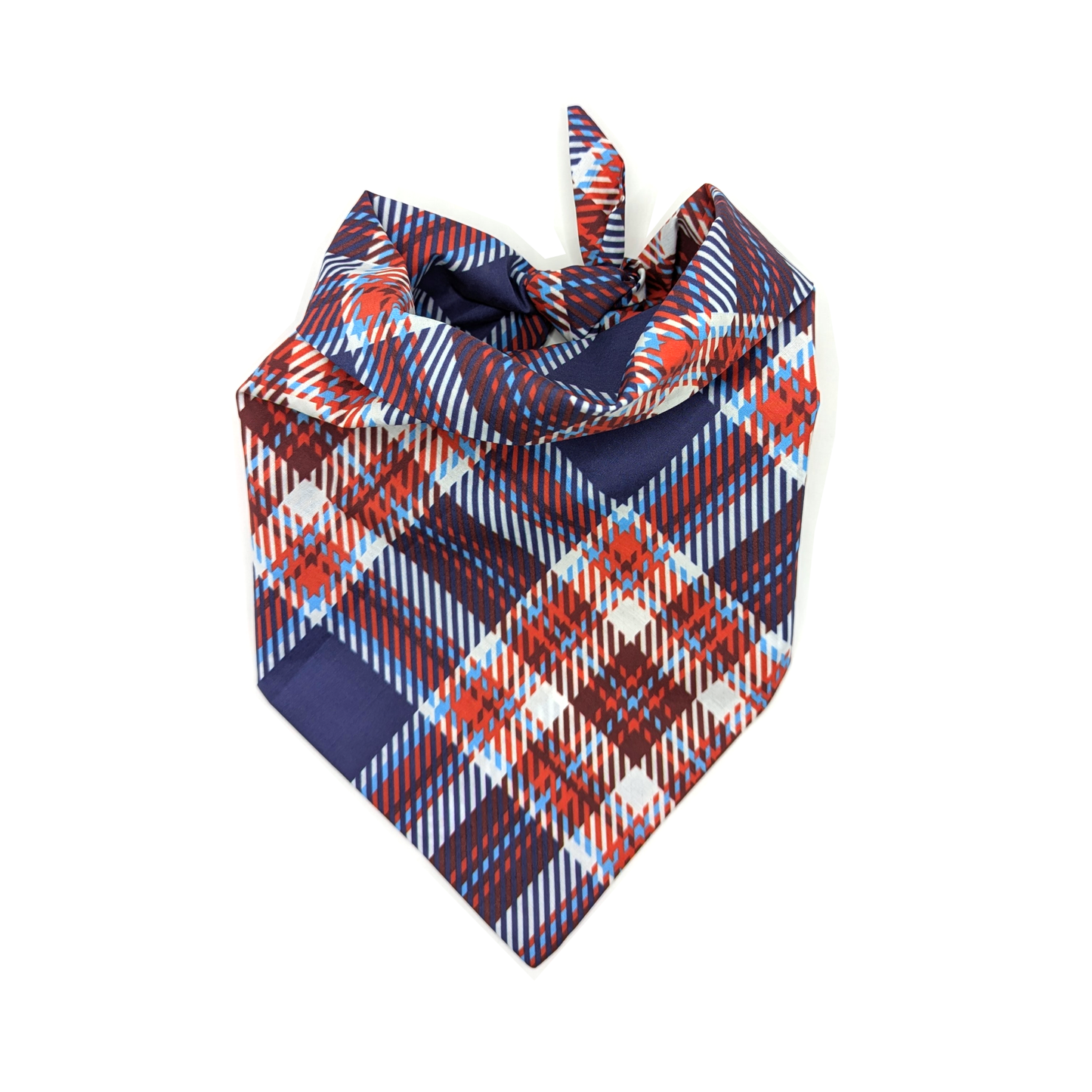 2 Bandana Bundle Pack- Floral and Tartan Duo