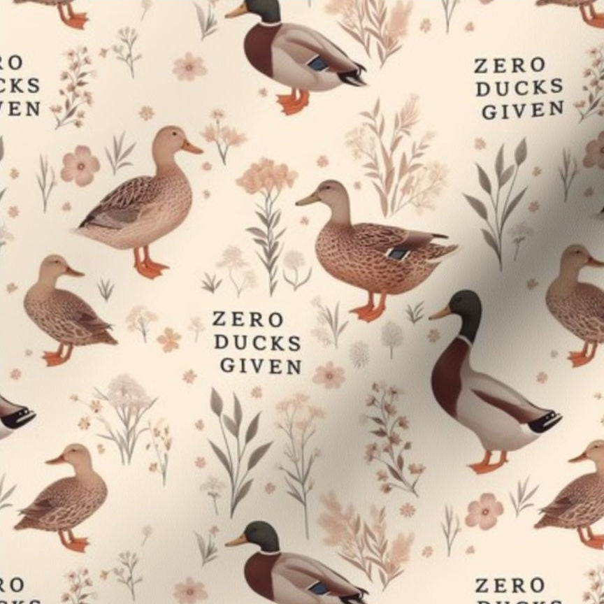 Zero Ducks Given Dog Bandana