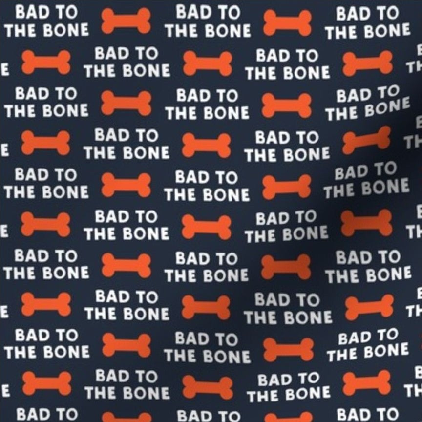 Bad to the Bone Dog Bandana