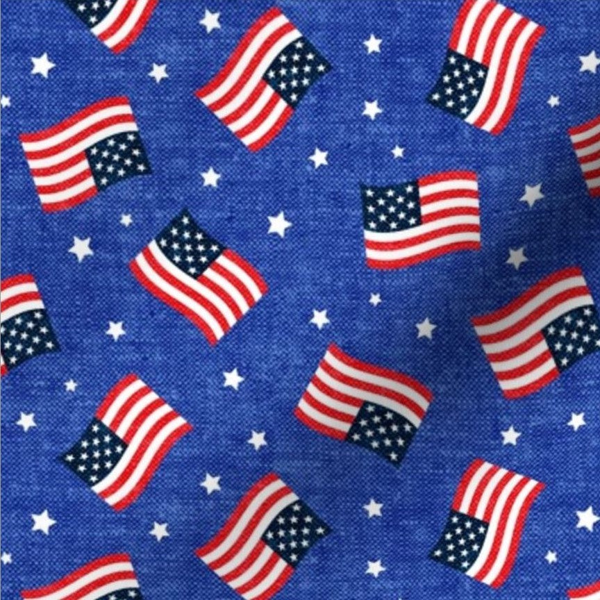 American Flag - USA - stars and flags Dog Bandana