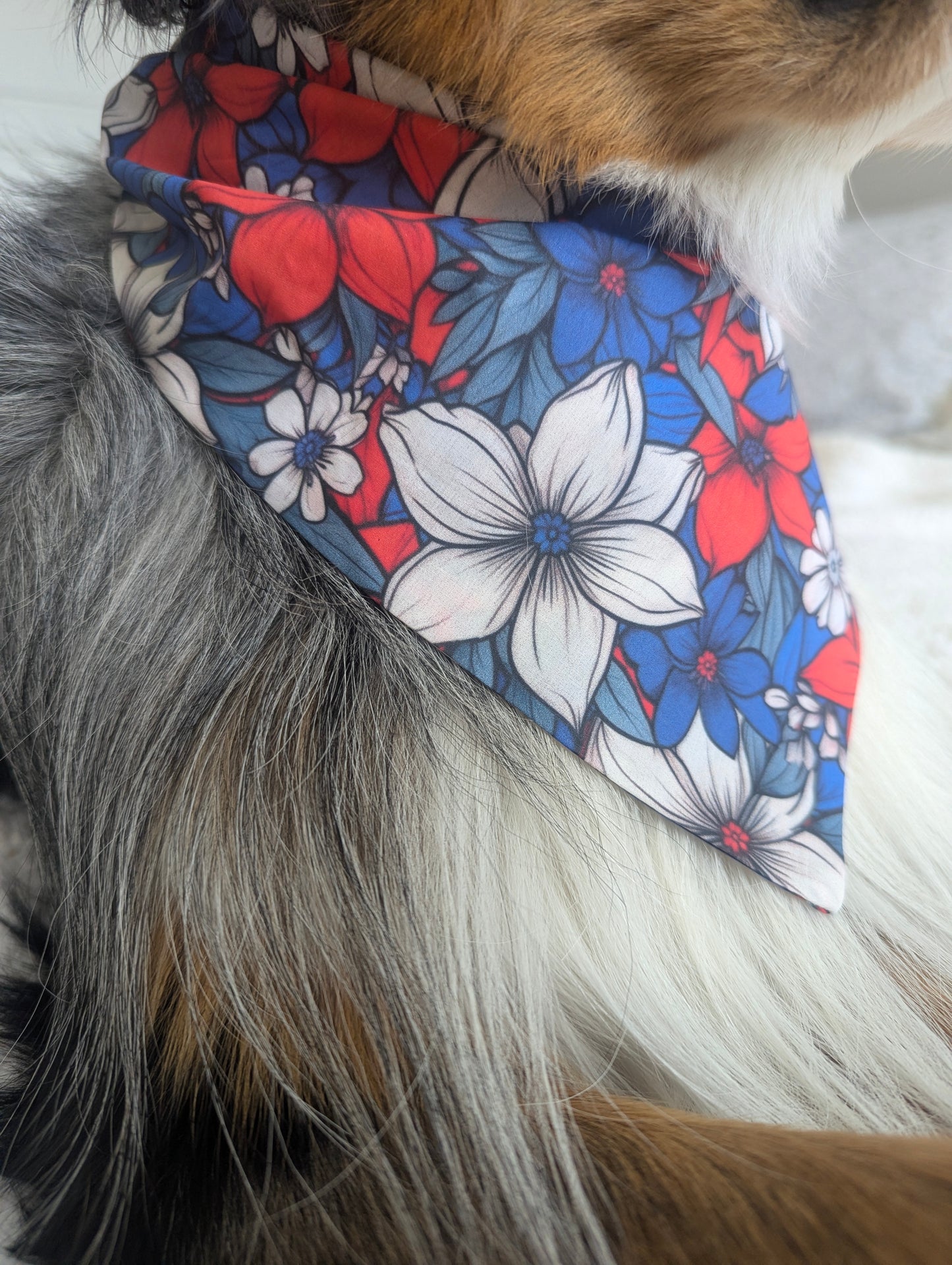 Floral Dog Bandana