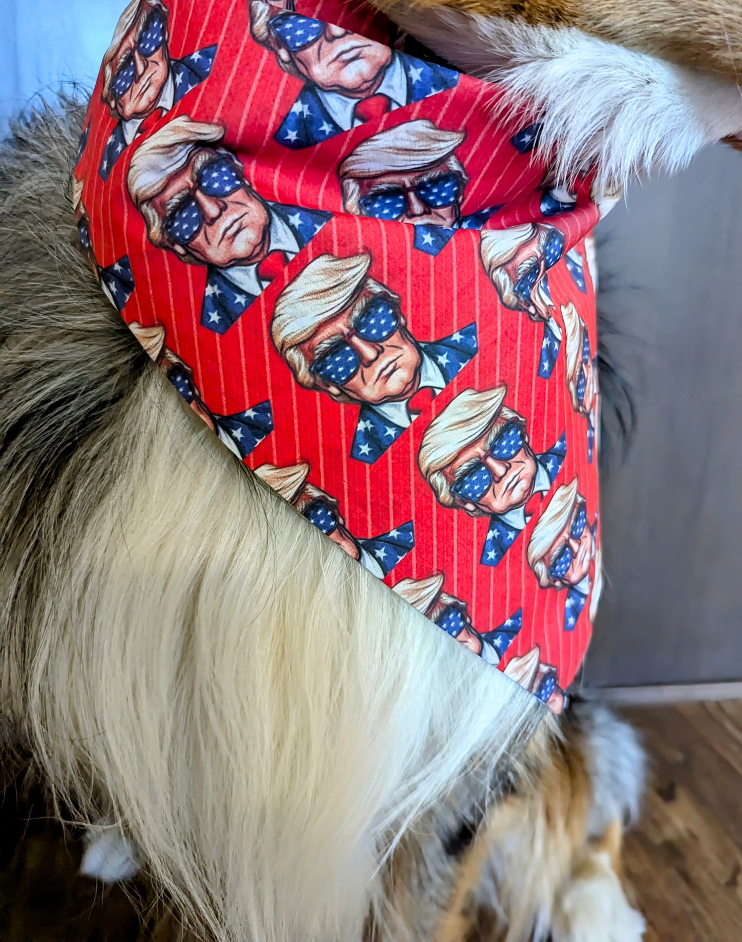 Trump Dog Bandana MAGA 2024