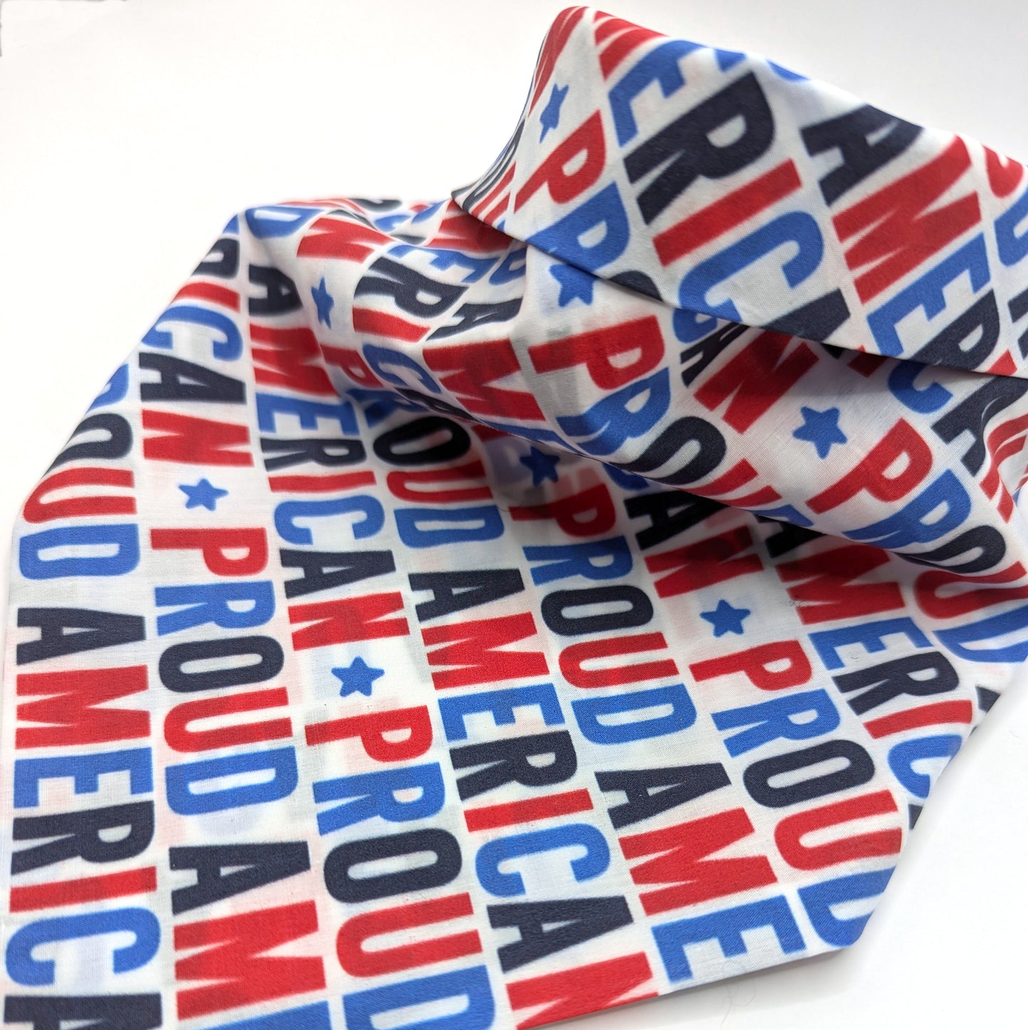 Proud American Patriotic Dog Bandana