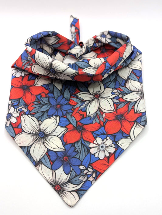 Floral Dog Bandana