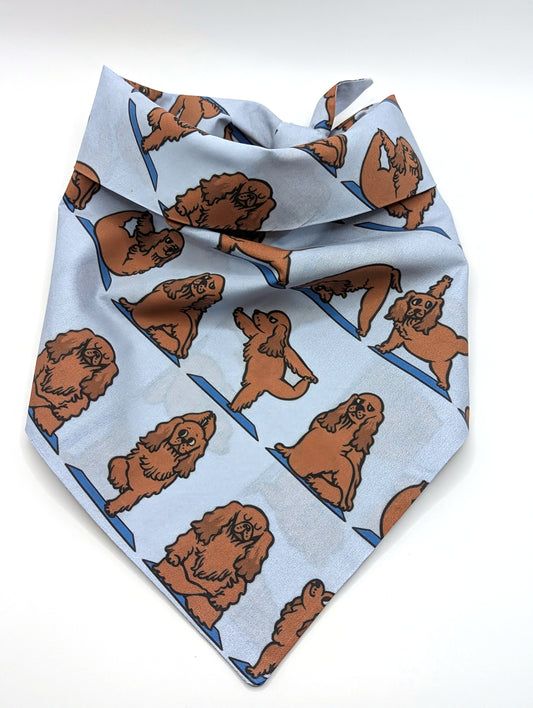 Cocker Spaniel Yoga Bandana