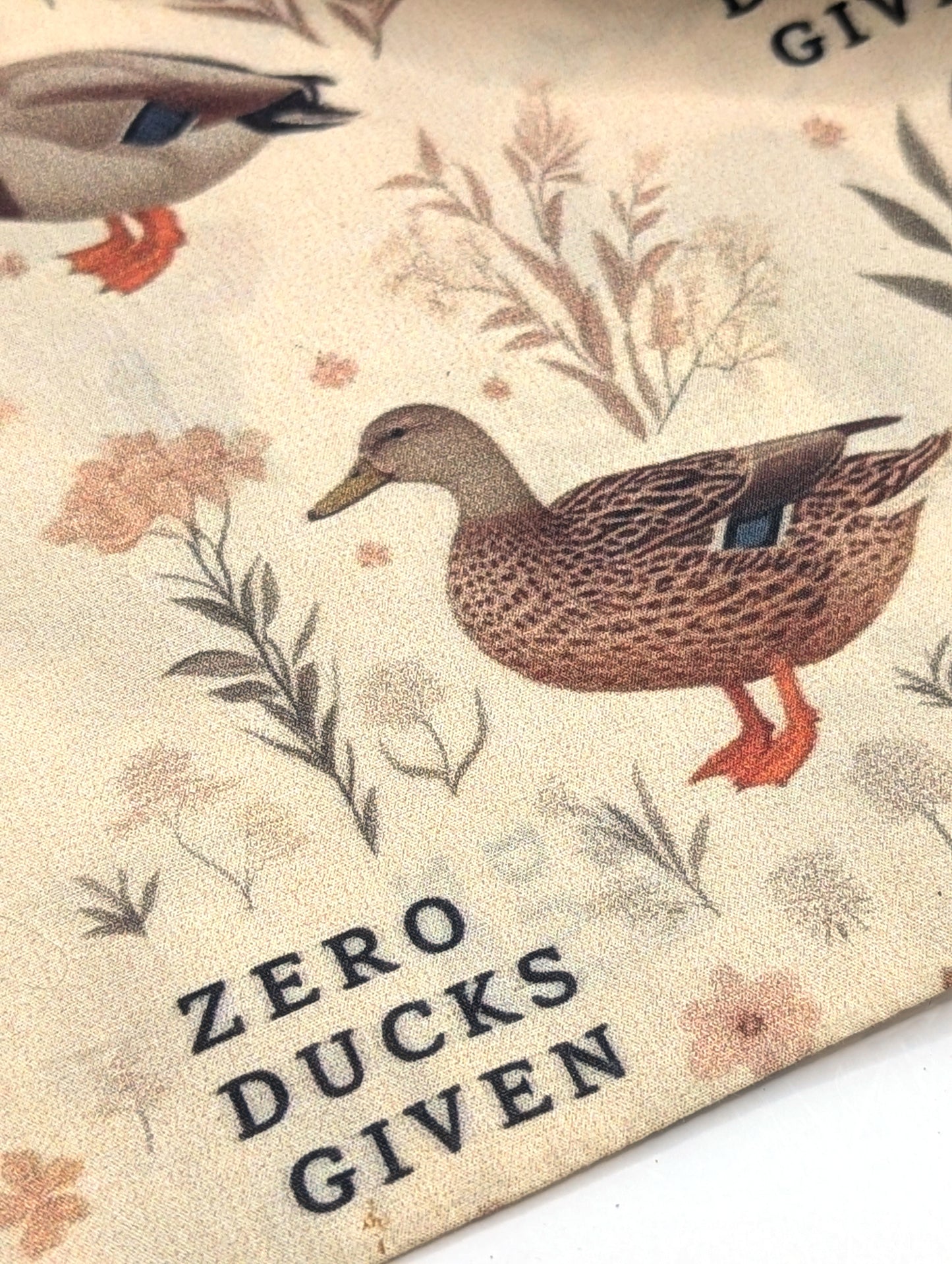 Zero Ducks Given Dog Bandana