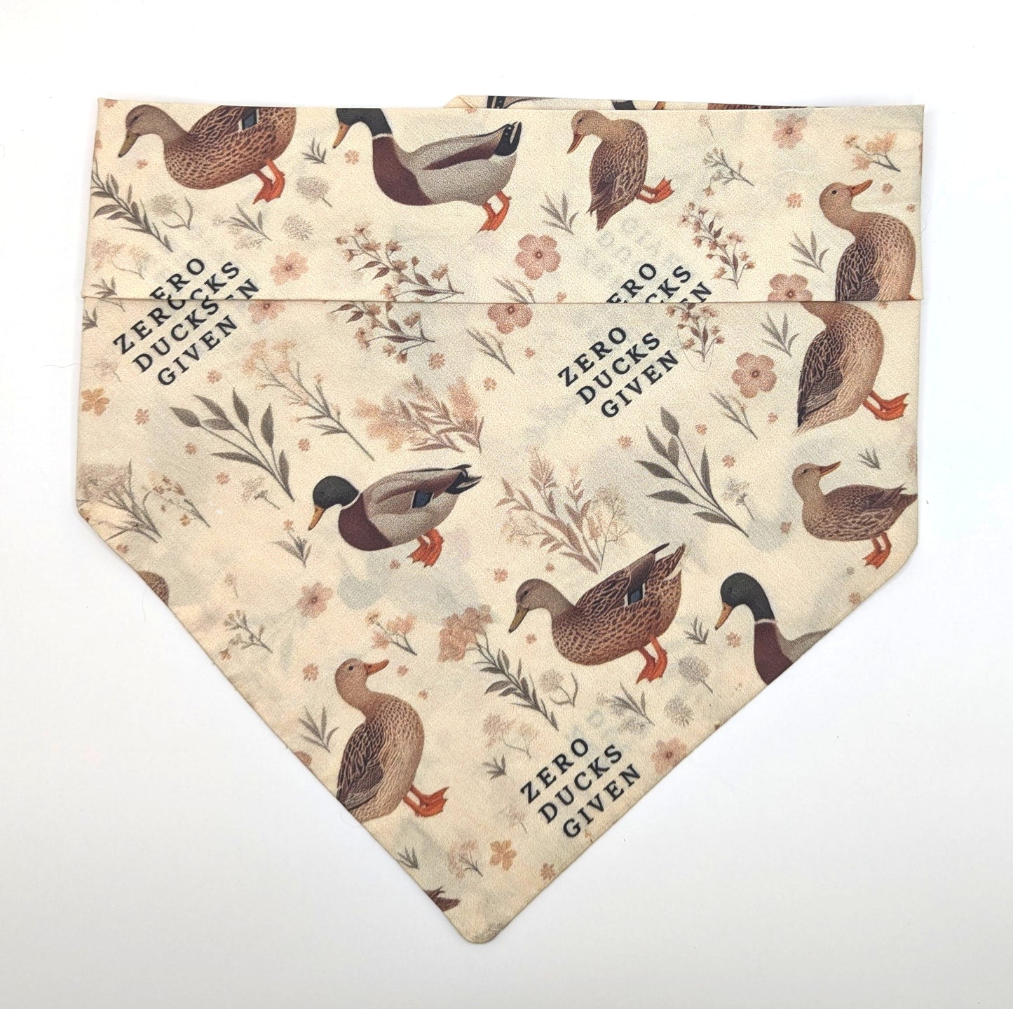 Zero Ducks Given Dog Bandana