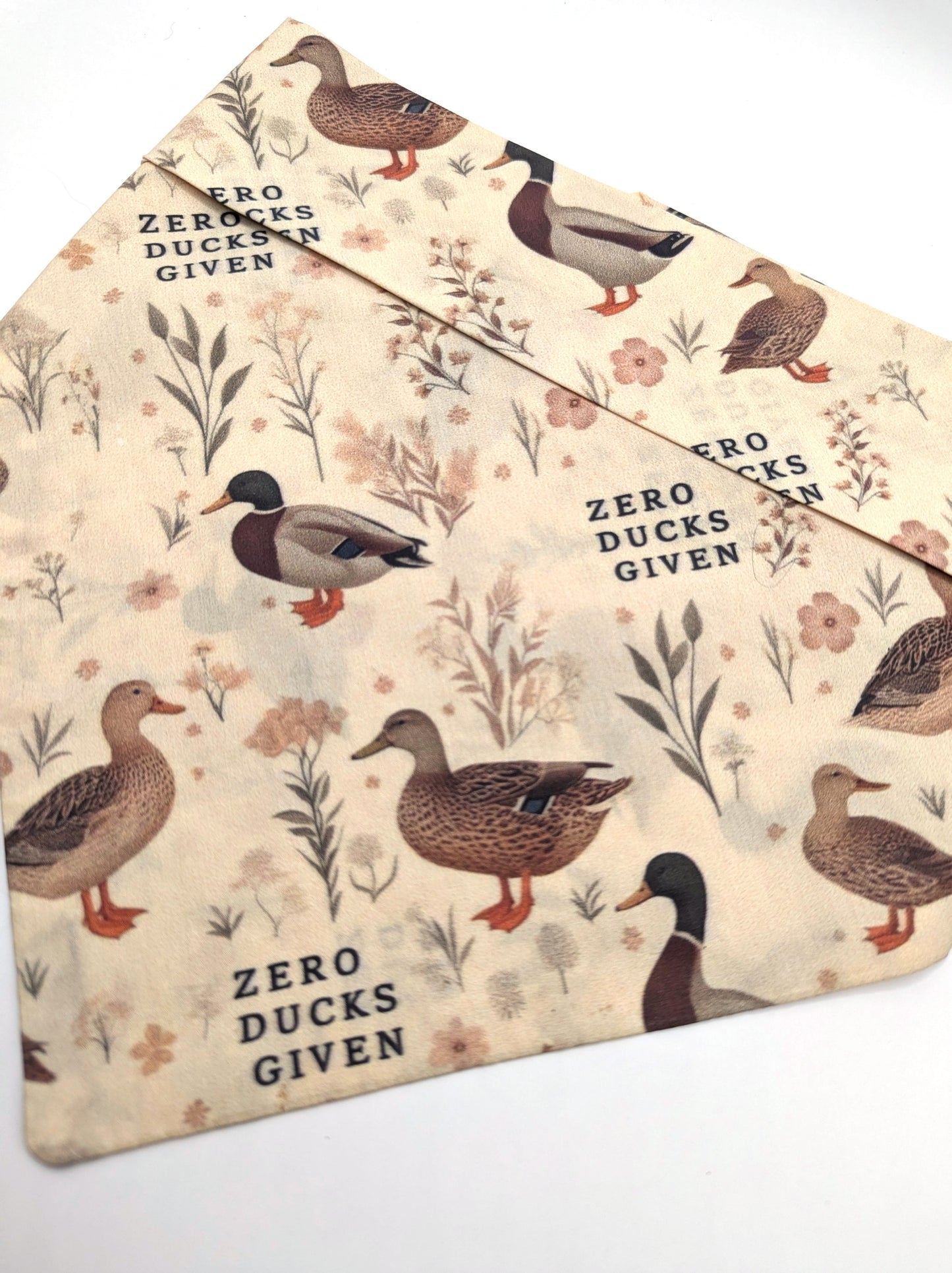 Zero Ducks Given Dog Bandana