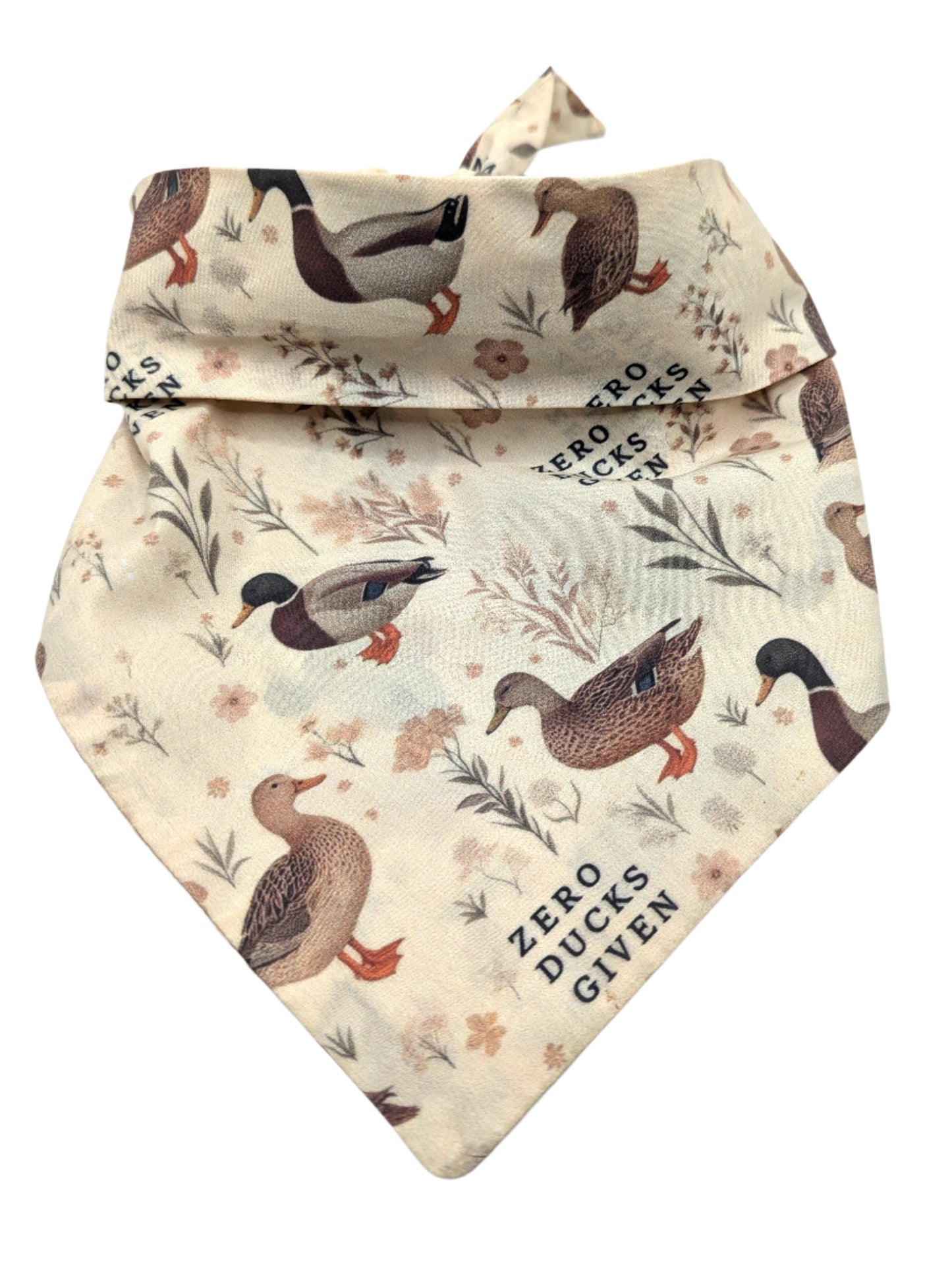 Zero Ducks Given Dog Bandana